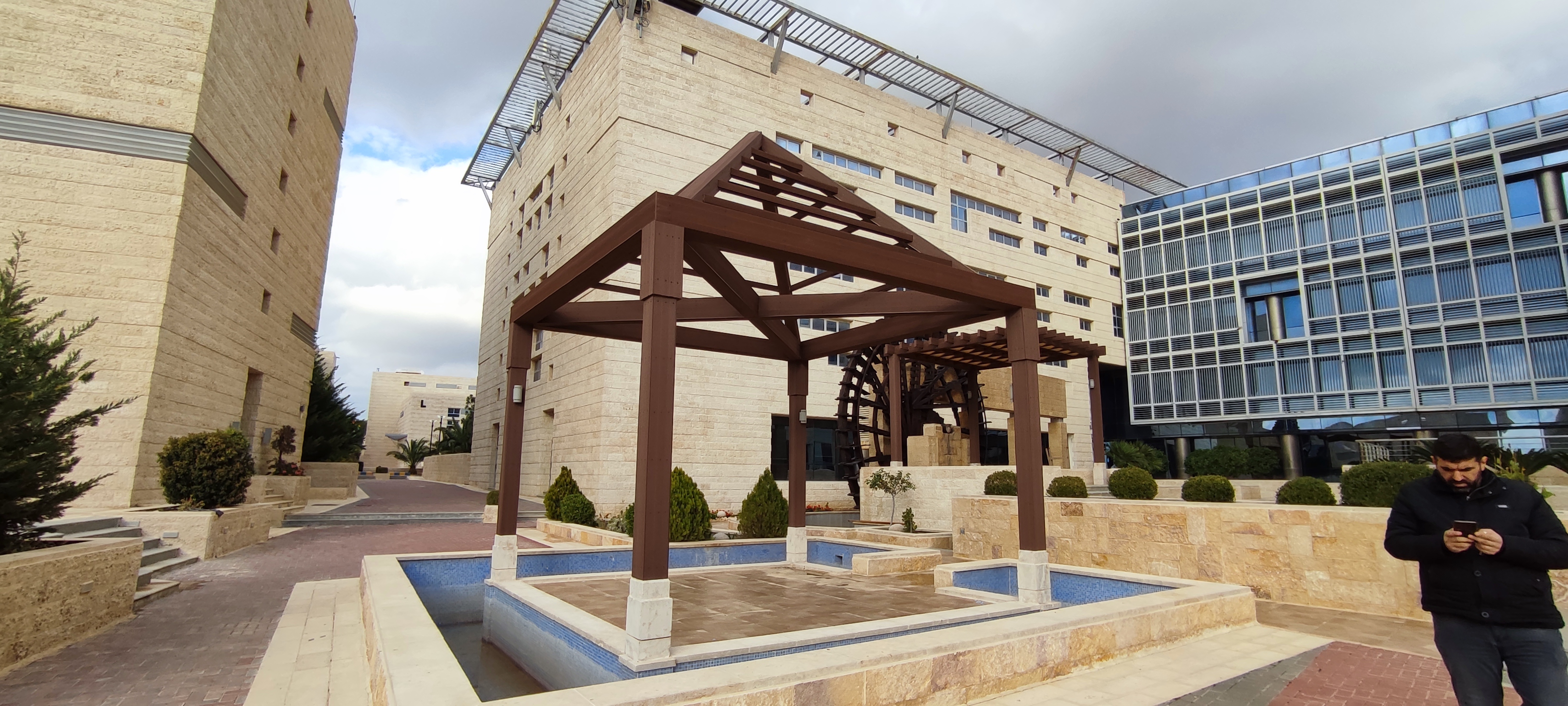 German Jordanian University WPC cladding